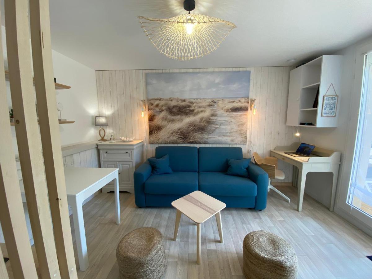 Appartement T2 , Bord De Mer, Acces Direct Plage Saint-Nazaire  Exterior foto