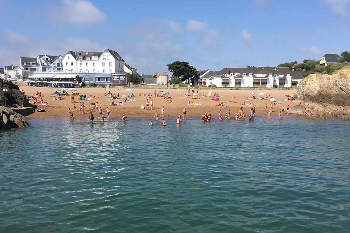 Appartement T2 , Bord De Mer, Acces Direct Plage Saint-Nazaire  Exterior foto